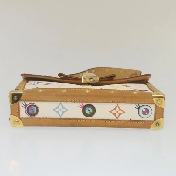 LOUIS VUITTON Monogram Pochette Eye Miss You Hand Bag White - Picture 6 of 16